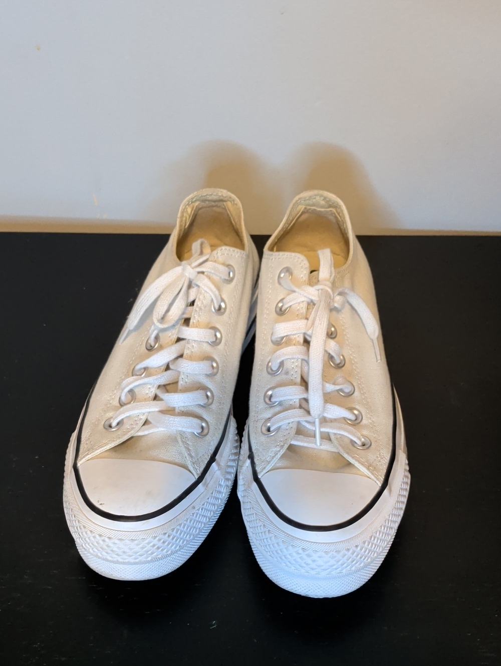 Converse All Star Low-Top Sneakers in Off-White
